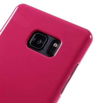 Samsung Galaxy Note 7 (N930) Mercury tumši rozs cieta silikona (TPU) apvalks / vacins.lv