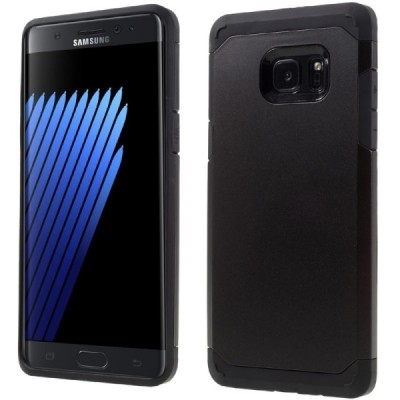 Samsung Galaxy Note 7 (N930) pastiprinātas aizsardzības melns apvalks / Vacins.lv