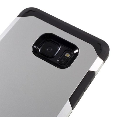 Samsung Galaxy Note 7 (N930) pastiprinātas aizsardzības sudrabs apvalks / Vacins.lv