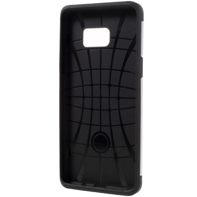Samsung Galaxy Note 7 (N930) pastiprinātas aizsardzības sudrabs apvalks / Vacins.lv