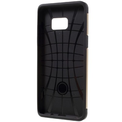 Samsung Galaxy Note 7 (N930) pastiprinātas aizsardzības zelta apvalks / Vacins.lv