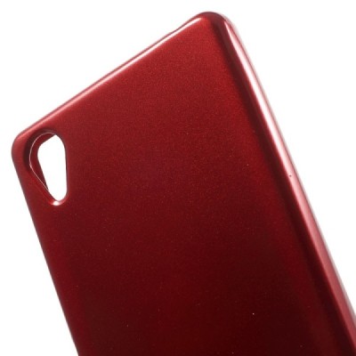 Sony Xperia X (F5121, F5122) Mercury raudonas kieto silikono tpu dėklas - nugarėlė / Priedai.lt