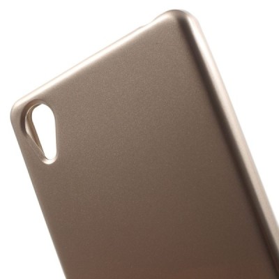 Sony Xperia X (F5121, F5122) Mercury zelta cieta silikona (TPU) apvalks / vacins.lv