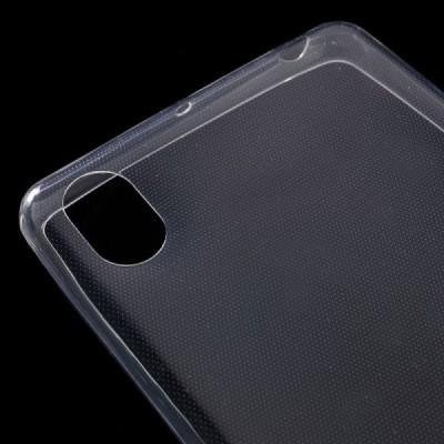 Sony Xperia X (F5121, F5122) skaidrus (permatomas) silikoninis TPU ploniausias pasaulyje bespalvis dėklas / Priedai.lt