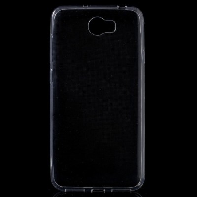 Huawei Y5 II (Huawei Y5 2, Huawei Honor 5, Huawei Honor Play 5, Huawei Honor 5 Play) dzidrs (caurspīdīgs) cieta silikona TPU pas