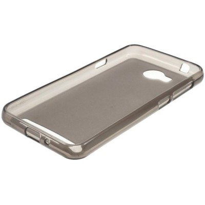 Huawei Y3 II (Huawei Y3 2) kieto silikono TPU skaidrus, pilkas dėklas - nugarėlė / Priedai.lt