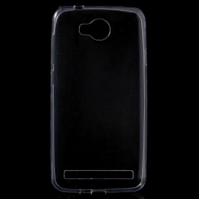 Huawei Y3 II (Huawei Y3 2) skaidrus (permatomas) kieto silikono TPU ploniausias pasaulyje bespalvis dėklas / Priedai.lt