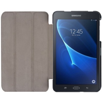 Samsung Galaxy Tab A 7.0 2016 (T280, T285) atvēramais melns maciņš / Vacins.lv