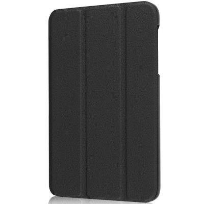 Samsung Galaxy Tab A 7.0 2016 (T280, T285) atvēramais melns maciņš / Vacins.lv