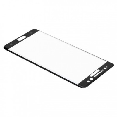 Samsung Galaxy Galaxy Note 7 Amorus Tempered Glass melns ekrāna aizsargstikls / Vacins.lv