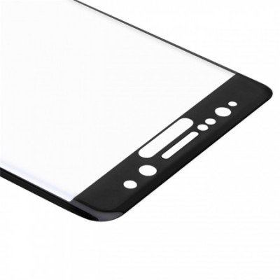Samsung Galaxy Galaxy Note 7 Amorus Tempered Glass melns ekrāna aizsargstikls / Vacins.lv