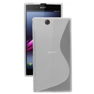 Sony Xperia Z Ultra skaidrus silikoninis dėklas / Priedai.lt