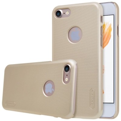 Apple iPhone 7 (iPhone 8) Nillkin Frosted Shield zelts plastmasas futrālis | Vacins.lv