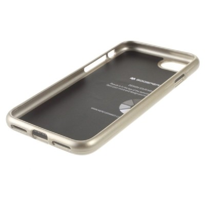 Apple iPhone 7 (iPhone 8) Mercury auksinis kieto silikono tpu dėklas - nugarėlė / Priedai.lt