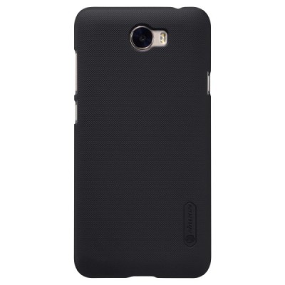 Huawei Y5 II 2 Nillkin Frosted Shield melns plastmasas apvalks + ekrāna aizsargplēve / Vacins.lv