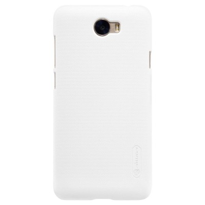 Huawei Y5 II 2 Nillkin Frosted Shield balts plastmasas apvalks + ekrāna aizsargplēve / Vacins.lv