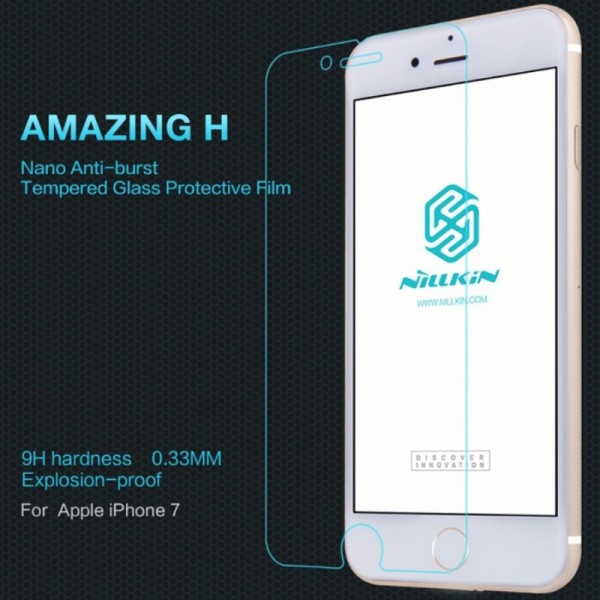 „Nillkin“ 9H Tempered Glass ekrāna aizsargstikls 0,33 mm (iPhone 7 / 8 / SE 2020 / SE 2022)