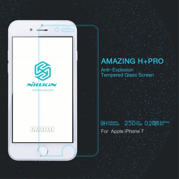 „Nillkin“ 9H+ Pro Tempered Glass ekrāna aizsargstikls 0,2 mm (iPhone 7 / 8 / SE 2020 / SE 2022)