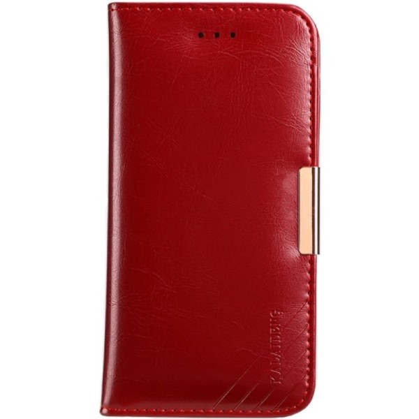 „Kalaideng“ Royale atvēramais maciņš - bordo (iPhone 7 Plus / 8 Plus)