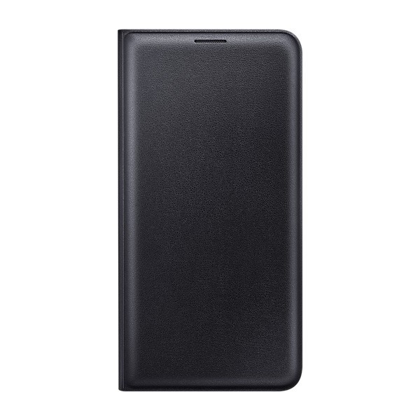 „Samsung“ Flip Wallet Cover atvērams maciņš - melns (Galaxy J7 2016)