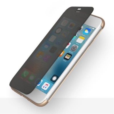 Apple iPhone 7 (iPhone 8) „Rock“ Dr V atvērams zelta maciņš - maks / Vacins.lv