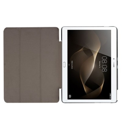 Huawei MediaPad M2 10 atvēramais balts maciņš / Vacins.lv