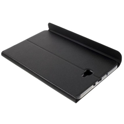 Samsung Galaxy Tab A 10,1 2016 (T585, T580) Smart Case ādas atvēramais melns maciņš / Vacins.lv