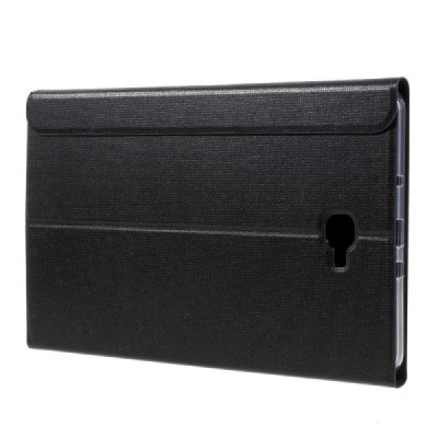 Samsung Galaxy Tab A 10,1 2016 (T585, T580) Smart Case ādas atvēramais melns maciņš / Vacins.lv