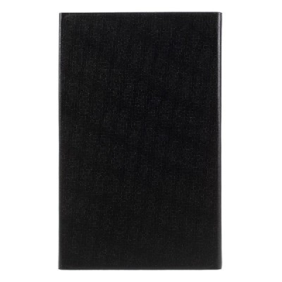Samsung Galaxy Tab A 10,1 2016 (T585, T580) Smart Case ādas atvēramais melns maciņš / Vacins.lv