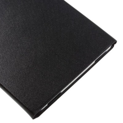 Samsung Galaxy Tab A 10,1 2016 (T585, T580) Smart Case ādas atvēramais melns maciņš / Vacins.lv