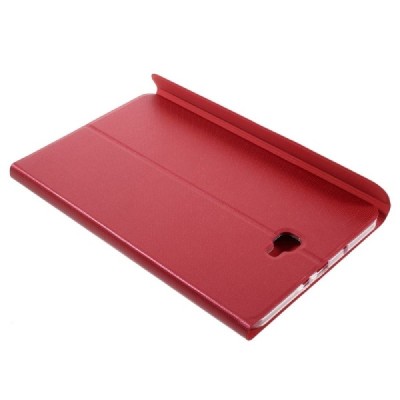 Samsung Galaxy Tab A 10,1 2016 (T585, T580) Smart Case ādas atvēramais sarkans maciņš / Vacins.lv