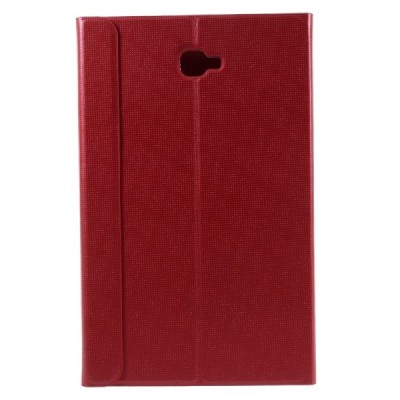 Samsung Galaxy Tab A 10,1 2016 (T585, T580) Smart Case ādas atvēramais sarkans maciņš / Vacins.lv