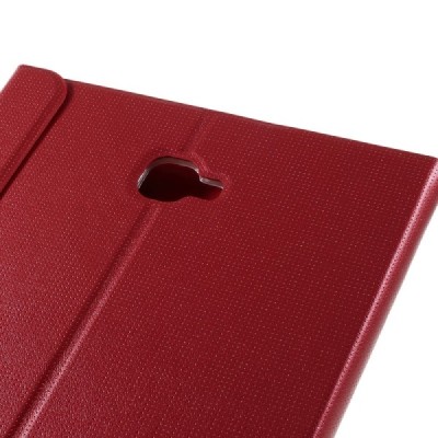 Samsung Galaxy Tab A 10,1 2016 (T585, T580) Smart Case ādas atvēramais sarkans maciņš / Vacins.lv