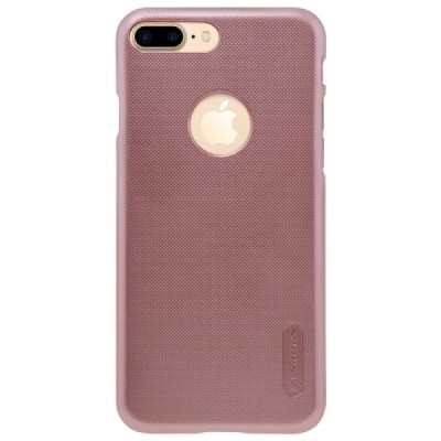 Apple iPhone 7 Plus (iPhone 8 Plus) Nillkin Frosted Shield rozs plastmasas apvalks + ekrāna aizsargplēve / Vacins.lv