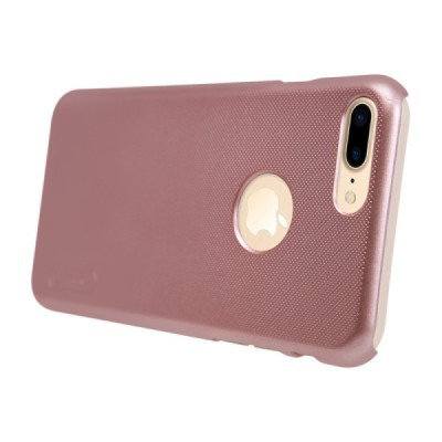 Apple iPhone 7 Plus (iPhone 8 Plus) Nillkin Frosted Shield rozs plastmasas apvalks + ekrāna aizsargplēve / Vacins.lv