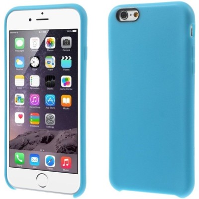 Apple iPhone 6, 6s cieta silikona (TPU) gaiši zils apvalks / vacins.lv