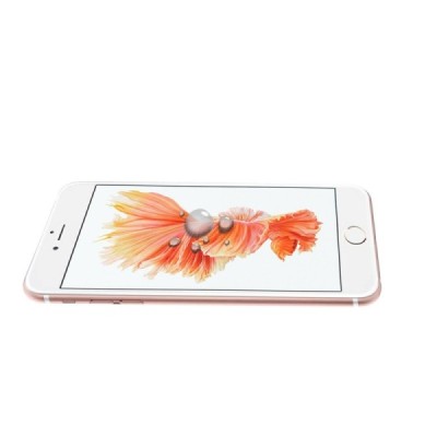 iPhone 6 Plus (6s+) Tempered Glass sustiprintos apsaugos skaidrus pilnai dengiantis apsauginis ekrano stiklas su silikoniniais (