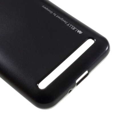 Huawei Y3 II (Huawei Y3 2) Mercury melns cieta silikona (TPU) apvalks / vacins.lv