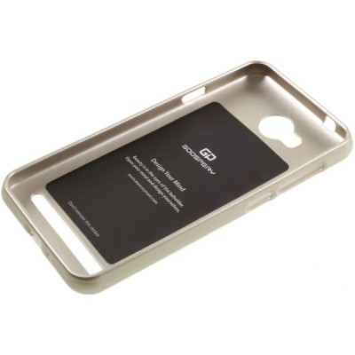 Huawei Y3 II (Huawei Y3 2) auksinis Mercury kieto silikono (TPU) dėklas - nugarėlė / Priedai.lt