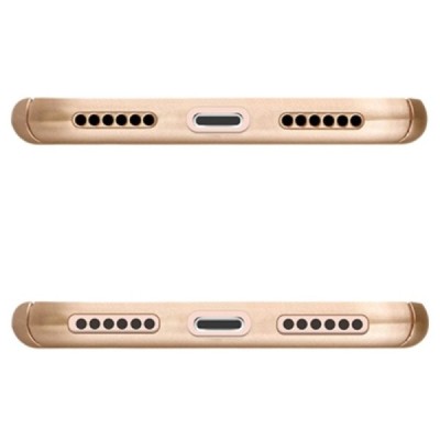 HOCO Shining Star Apple iPhone 7 (iPhone 8) auksinis plastikinis dėklas / Priedai.lt