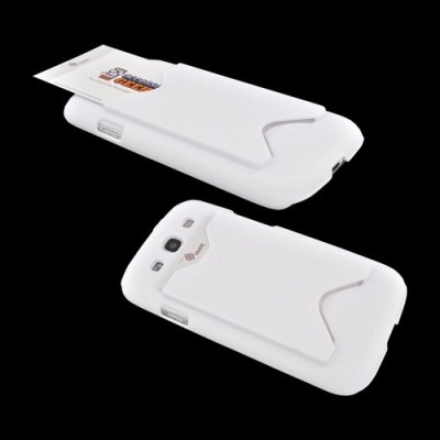 Plastmasas Samsung Galaxy S3 i9300 apvalks ar vieta salikt kartes / vacins.lv