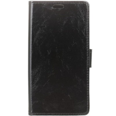Samsung Galaxy J1 mini (J105) atverčiamas juodas odinis dėklas - piniginė / Priedai.lt