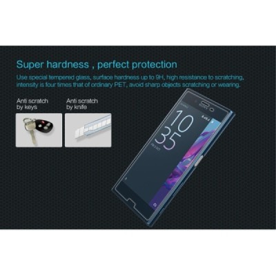 Sony Xperia XZ Nillkin 9H Tempered Glass ekrāna aizsargstikls / Vacins.lv