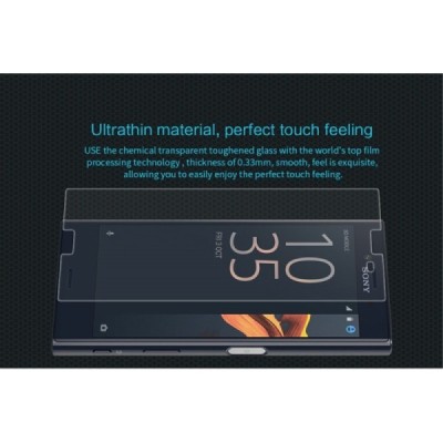Sony Xperia X Compact Nillkin 9H Tempered Glass ekrāna aizsargstikls / Vacins.lv