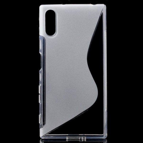 Kieto silikono (TPU) dėklas - skaidrus (Xperia XZ / XZs)