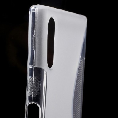 Sony Xperia XZ (Xperia XZs) kieto silikono TPU skaidrus dėklas - nugarėlė / Priedai.lt