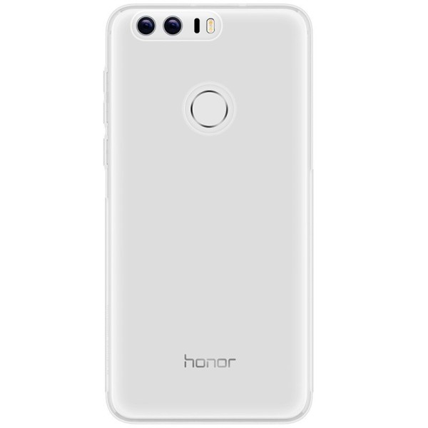 Planākais TPU dzidrs apvalks - pelēks (Honor 8)