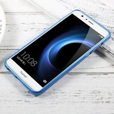 Honor 8 (Huawei Honor 8) mėlynas Mercury kieto silikono (TPU) dėklas - nugarėlė / Priedai.lt