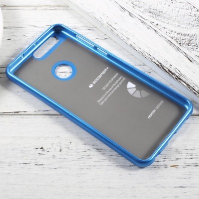 Honor 8 (Huawei Honor 8) mėlynas Mercury kieto silikono (TPU) dėklas - nugarėlė / Priedai.lt