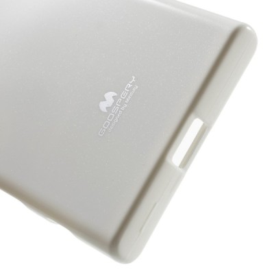 Sony Xperia X Compact (F5321) baltas Mercury kieto silikono (TPU) dėklas / Priedai.lt